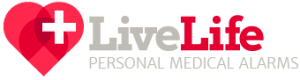 livelife mobile medical alarms and alert logo