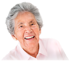 lady buying mobile medical alert system for seniors