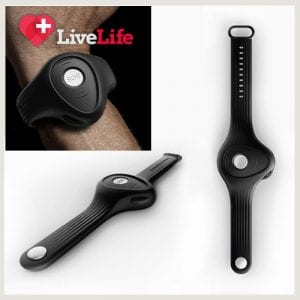 live life alarms wristband