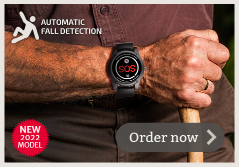 automatic fall detector life alarm personal emergency watch canada